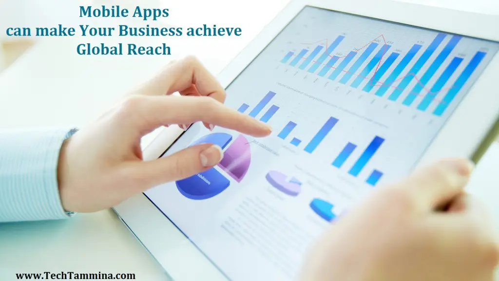 charts and graphs reporting on tablet2 mobile app