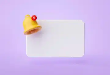 reminder-popup-bell-notification-alert-alarm-icon-sign-symbol-application-website-ui-purple-background-3d-rendering-illustration