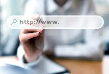 website-hosting-concept-with-search-bar